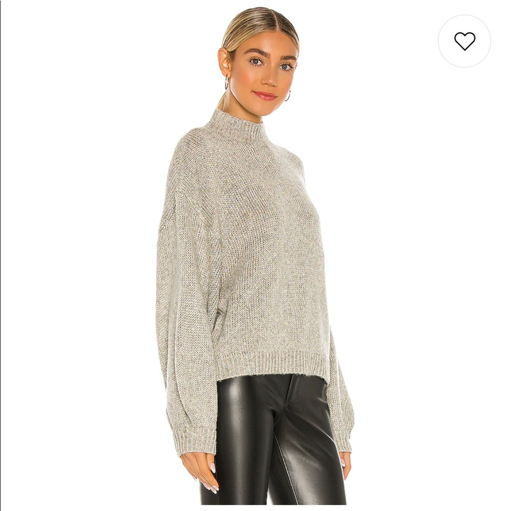 NWT Revolve gold grey sweater steve madden size S